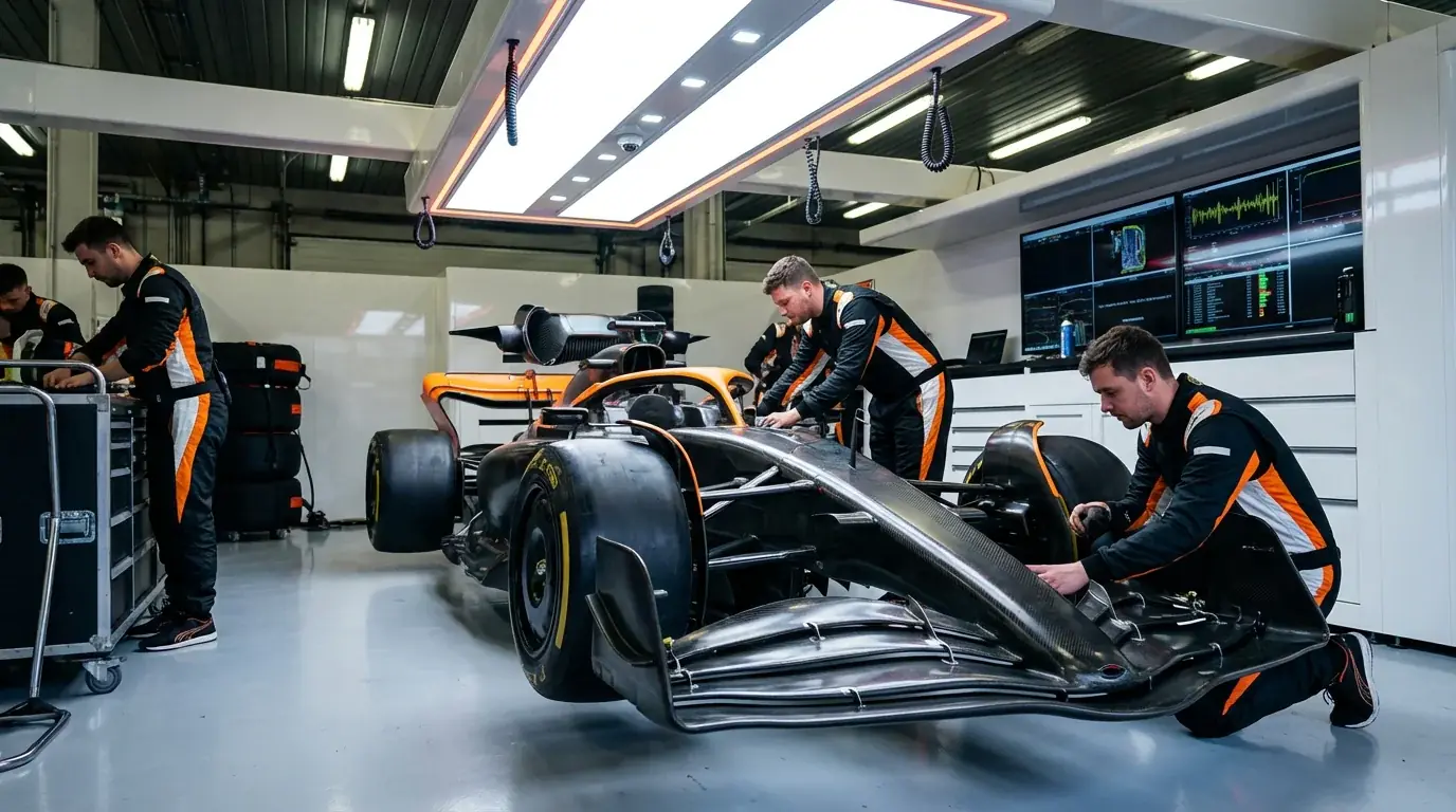 Monopost Formula 1 2026 – mașini mai ușoare și mai scurte cu aerodinamică activă